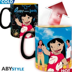 ABYstyle Disney Lilo & Stitch Taza Heat Change 460 ml