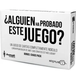¿Alguien Ha Probado Este Juego? Juego de Mesa