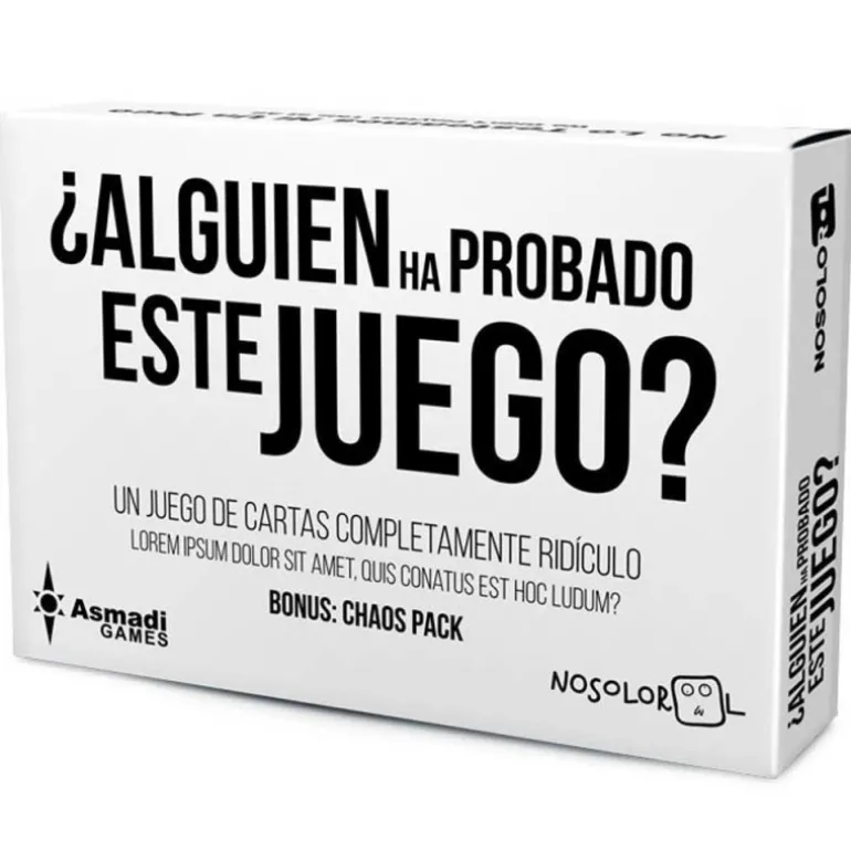 ¿Alguien Ha Probado Este Juego? Juego de Mesa