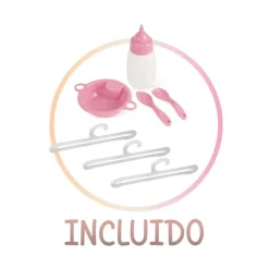 Armario Cambiador de Muñecas Plegable con Accesorios Rabbit