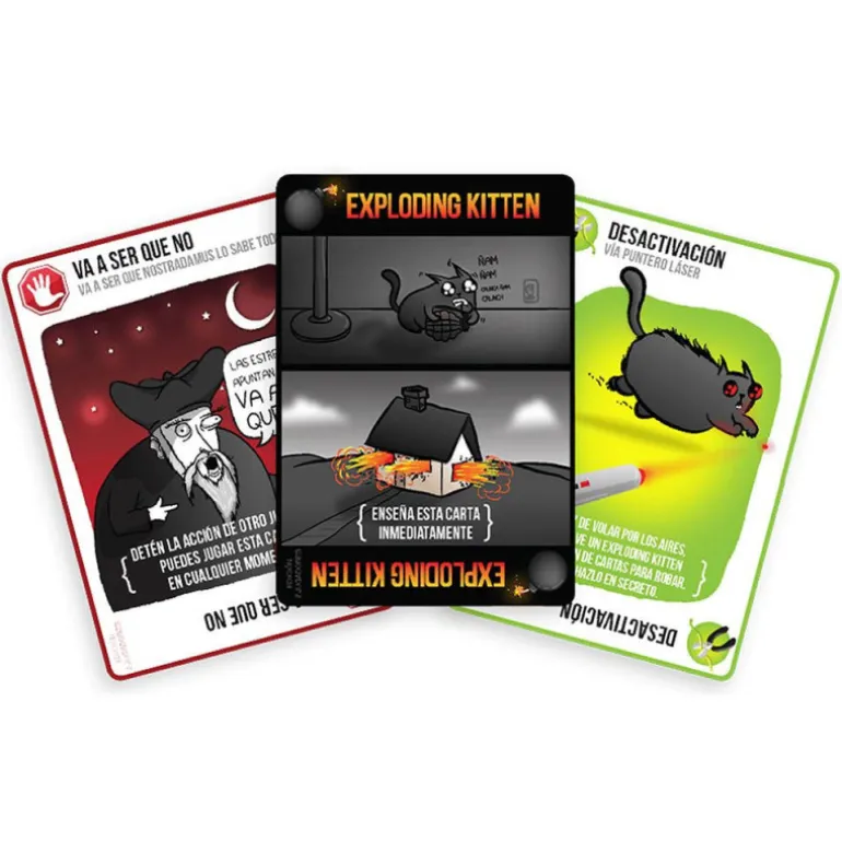 Asmodee Exploding Kittens Edición Dos Jugadores Juego de Mesa