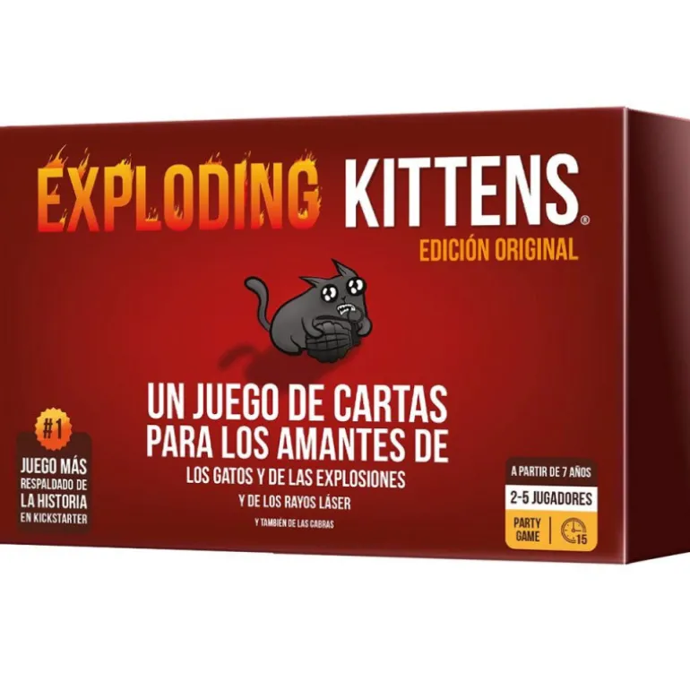 Asmodee Exploding Kittens Juego de Mesa
