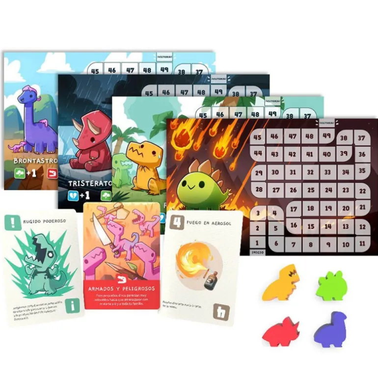 Asmodee Happy Little Dinosaurs Juego de Mesa