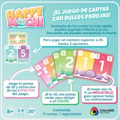 Asmodee Happy Mochi Juego de Mesa