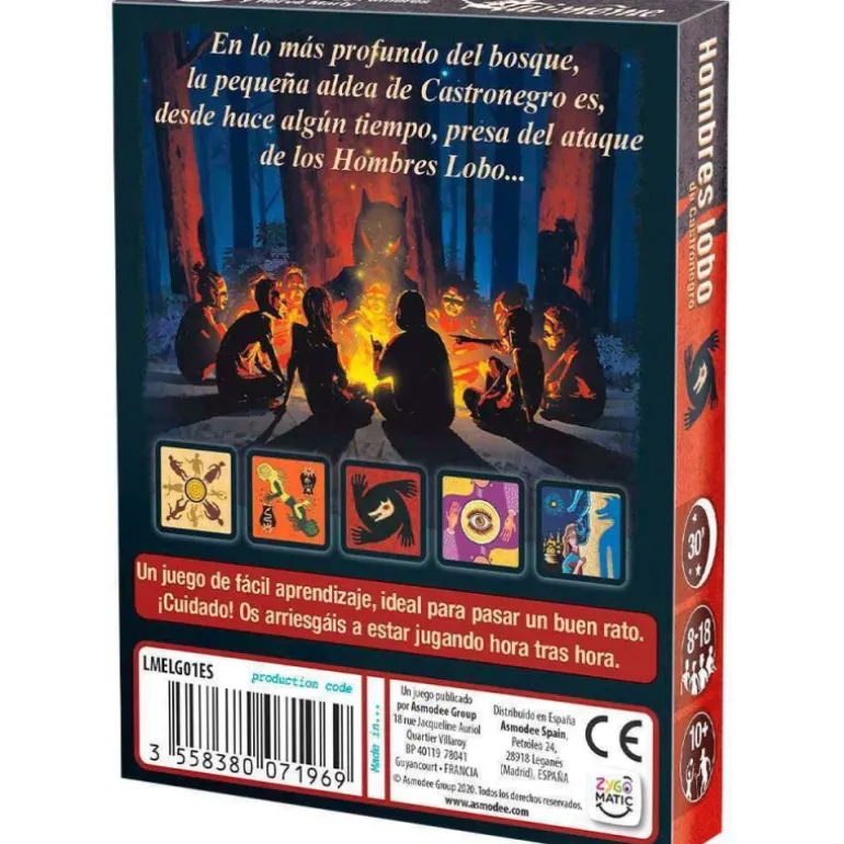Asmodee Los Hombres Lobo De Castronegro Juego de Mesa