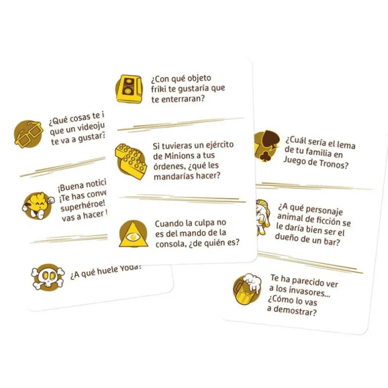 Asmodee Preguntas De Mierda Friki Juego de Mesa
