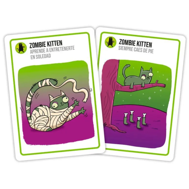 Asmodee Zombie Kitens Juego de Mesa