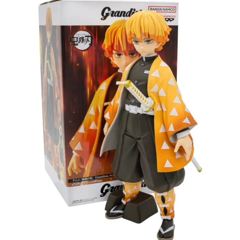 Banpresto Demon Slayer: Kimetsu no Yaiba Figura Zenitsu Agatsuma Grandista Another Ver. (Ver. A)