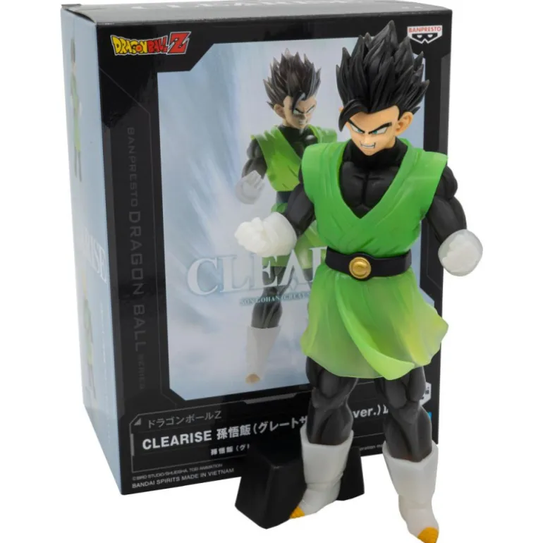 Banpresto Dragon Ball Z Clearise Figura Gohan Great Saiyaman Ver. II