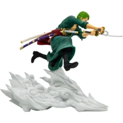 Banpresto One Piece Senkozekkei Figura Roronoa Zoro Egghead Ver.