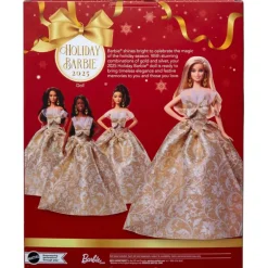 Barbie Colección 2025 Holiday Doll Muñeca Rubia