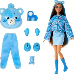 Barbie Cutie Reveal Care Bears Muñeca Quejoso y Accesorios