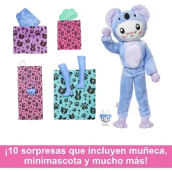 Barbie Cutie Reveal Serie Disfraces Conejo Koala