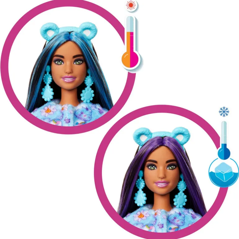 Barbie Cutie Reveal Serie 2 Muñeca de la Colección Care Bears