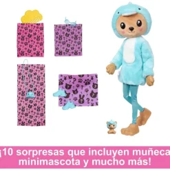 Barbie Cutie Reveal Serie Disfraces Osito Delfín