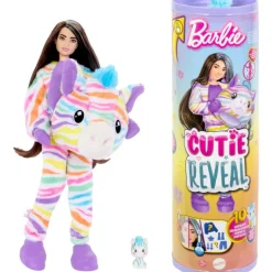 Barbie Cutie Reveal Sueños de Colores Muñeca Cebra