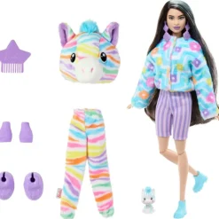 Barbie Cutie Reveal Sueños de Colores Muñeca Cebra