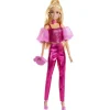 Barbie Deluxe Style Muñeca con Conjunto Rosa Metalizado
