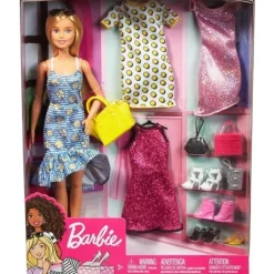 Barbie Fashionista con 4 Modas