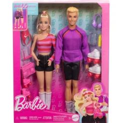 Barbie Fashionistas Barbie y Ken 65 Aniversario Pack 2 Muñecos