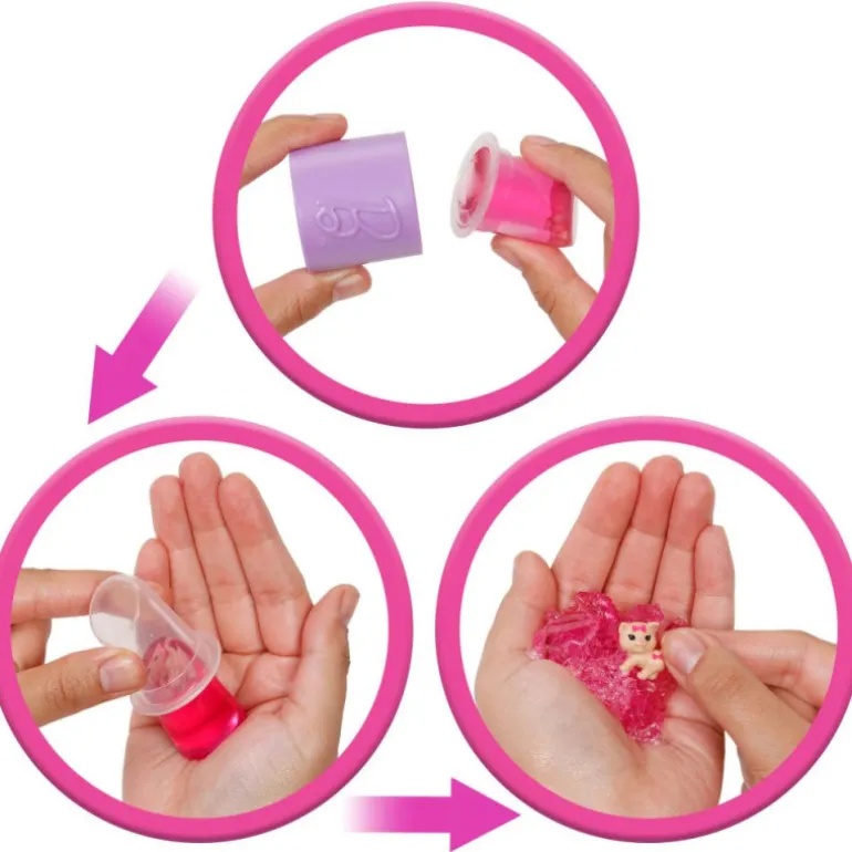 Barbie Muñeca Pink Sparkle de la Serie Glam Party de Party Unboxed y Accesorios