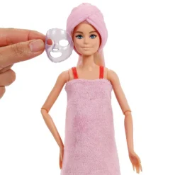 Barbie Muñeca Red Sparkle de la Serie Glam Party de Party Unboxed y Accesorios