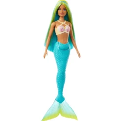 Barbie Muñeca Sirena con Cola Rígida Varios Modelos