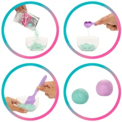 Barbie Party Unboxed Muñeca Azul con 10 Sorpresas