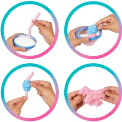 Barbie Pop Reveal Colección Dulces Muñeca Cool Cupcake y Mascota