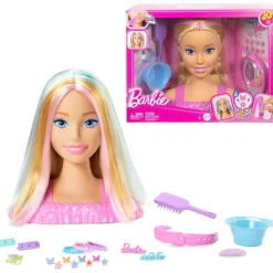 Barbie Totally Hair Color Reveal Busto de Muñeca Rubia