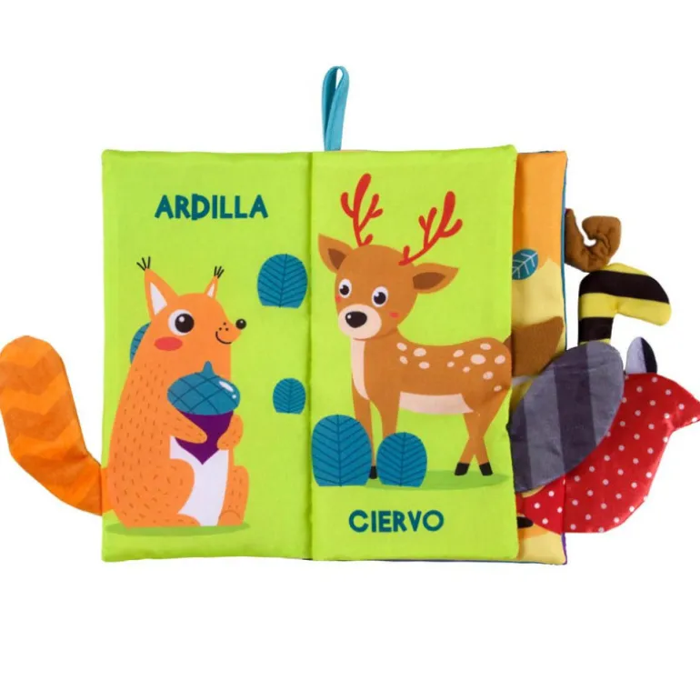 Bebé Vip Libro Texturas Animalitos