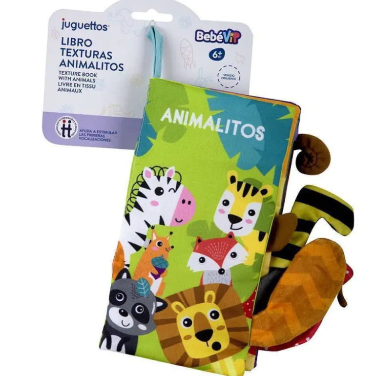Bebé Vip Libro Texturas Animalitos