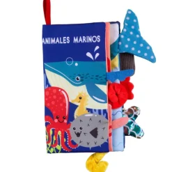 Bebé Vip Libro Texturas Marino