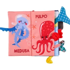 Bebé Vip Libro Texturas Marino