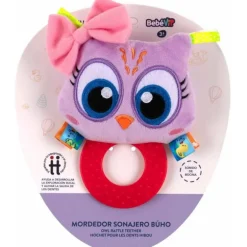 Bebé Vip Mordedor Sonajero Búho