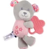 Bebé Vip Osito Blandito con Mordedor Rosa