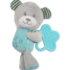 Bebé Vip Osito Blandito con Mordedor Azul