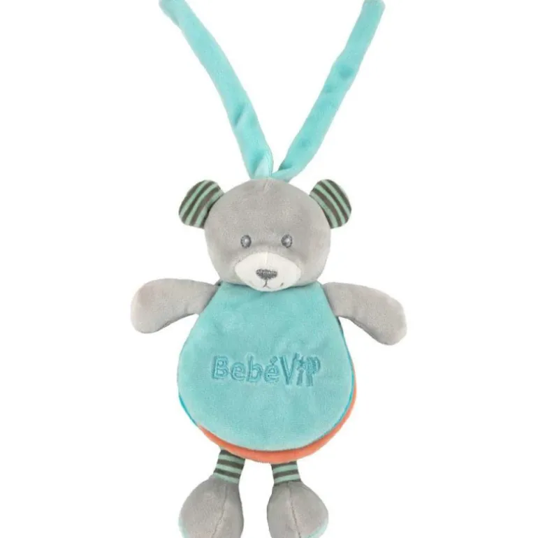 Bebé Vip Osito Libro Blandito Azul