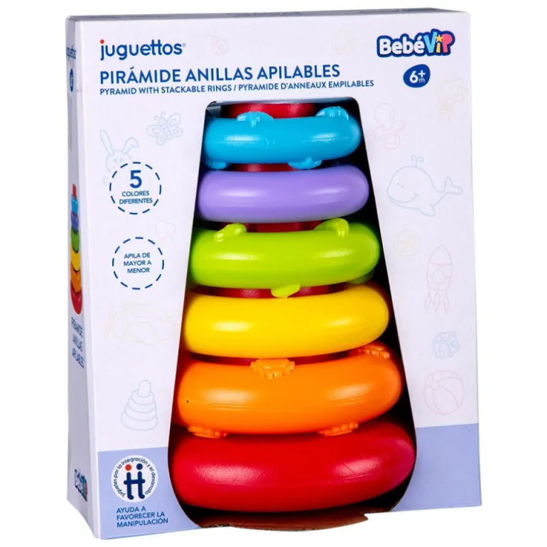 Bebé Vip Pirámide Anillas Apilables