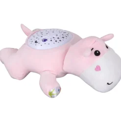 Bebé Vip Proyector Musical Hipopótamo Rosa