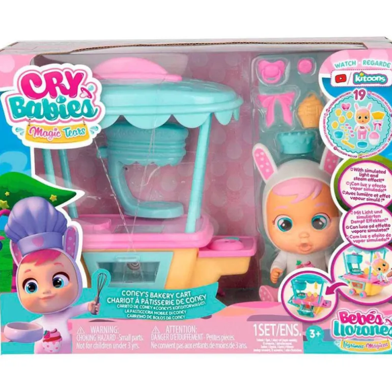 Bebés Llorones Lágrimas Mágicas Carrito de Coney