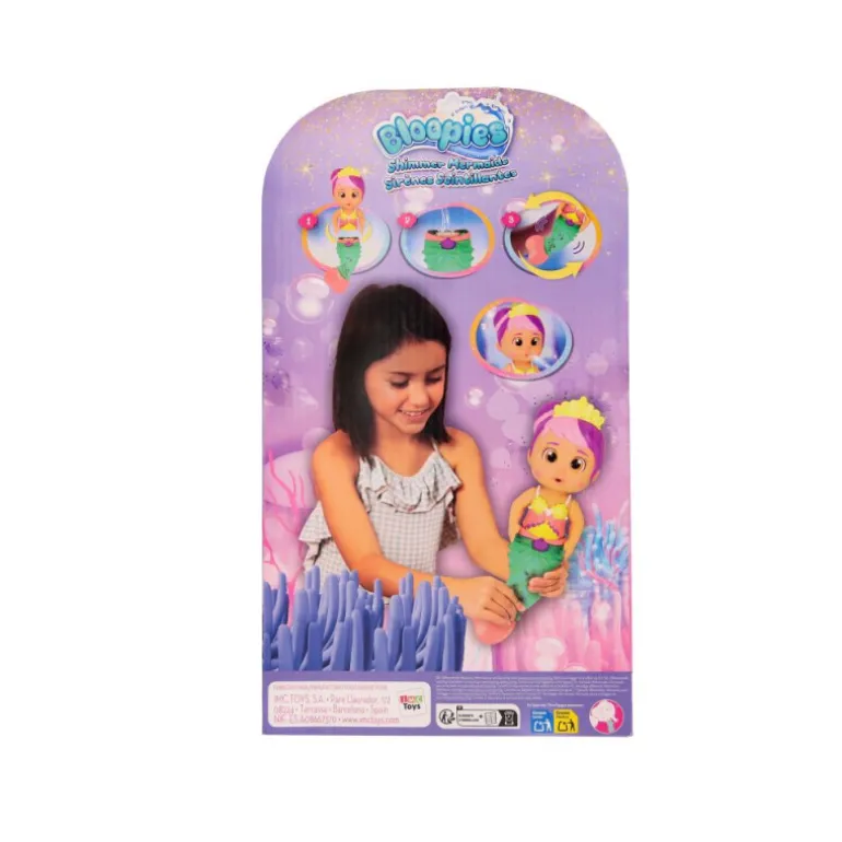 Bloopies Shimmer Mermaids Wave 2 Muñeca Emma