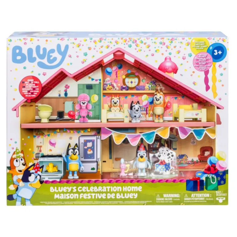 Bluey Casa de Cumpleaños Playset