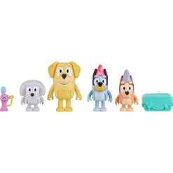 Bluey Pack 4 Figuras Serie 3 Varios Modelos