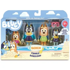 Bluey Pack 4 Figuras Serie 3 Varios Modelos