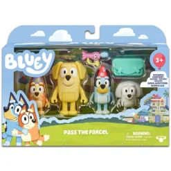 Bluey Pack 4 Figuras Serie 3 Varios Modelos