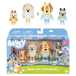 Bluey Pack 4 Figuras Varios Modelos