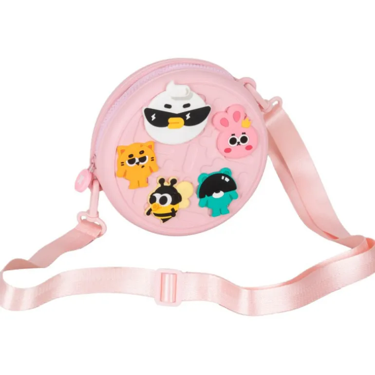 Bolso Redondo Rosa Goma Eva