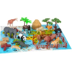 Bote Animales Salvajes 50 Piezas