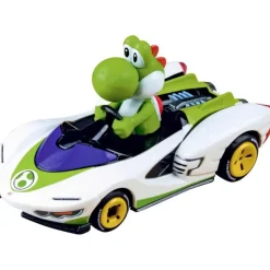 Carrera Go!!! Nintendo Mario Kart P-Wing Circuito y Coches de Mario y Yoshi